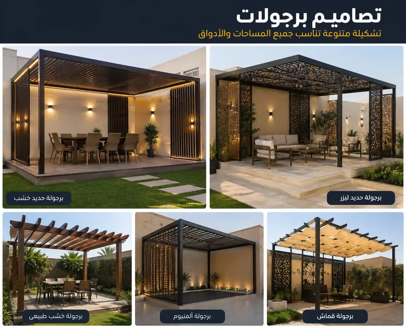 برجولات